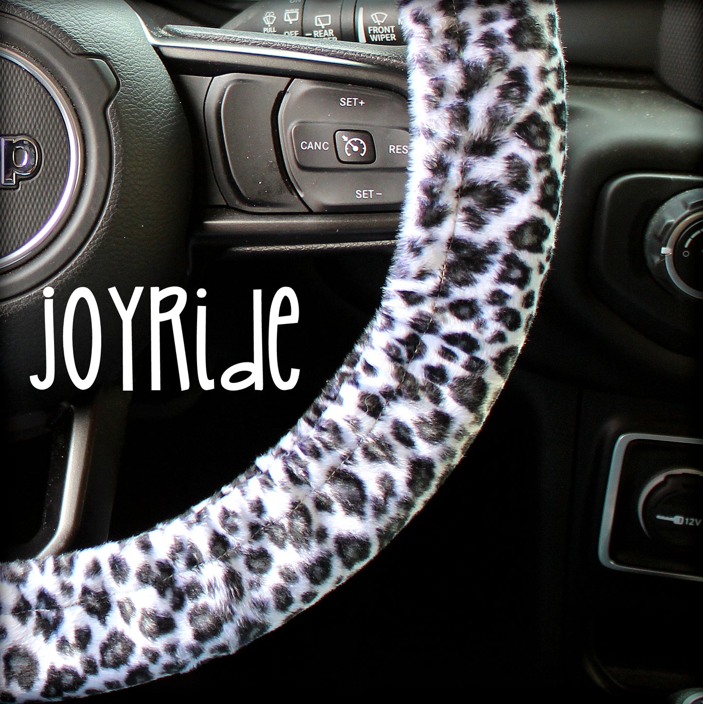 Cheetah Steering Wheel Cover
